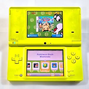 Nintendo DSi Lime Green Handheld Console | Plug & Play | Accessories & Content